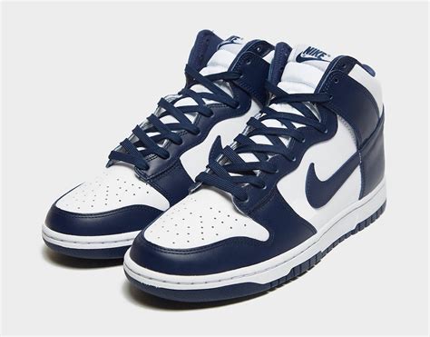 nike dunk high midnight navy